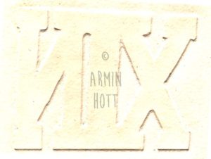 Armin Hott - NIX (geprägter Text)