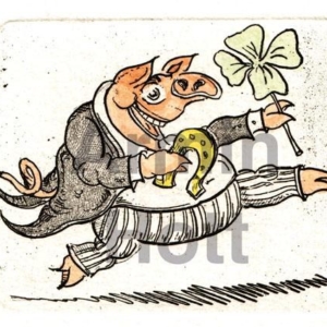Schwein im Glück