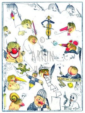 Armin Hott - Spiel-Blatt