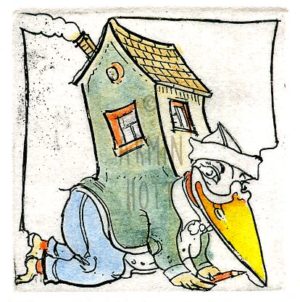 Armin Hott - Ein Haus geschultert