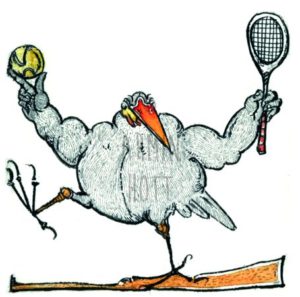 Armin Hott - Tennis-Rabe