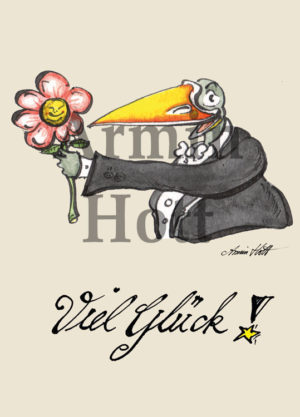 Armin Hott - Karte Viel Glueck