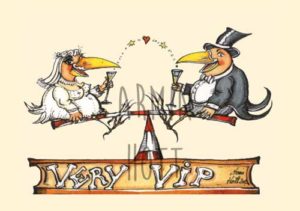 Karte Hochzeit Very VIP