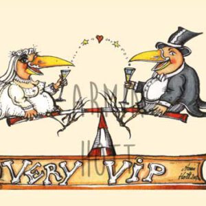 Karte Hochzeit Very VIP