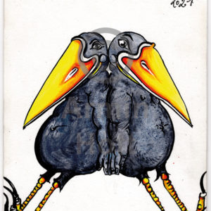 Unikat – Rückhalt-Raben