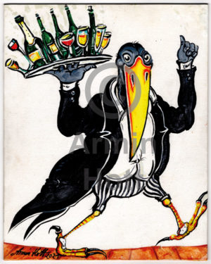 Unikat - Servier-Rabe 002