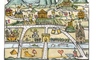 Ausstellung Armin Hott „Pfalz-Raben und mehr – graphische Vitaminstöße“ im Rathaus in Maxdorf